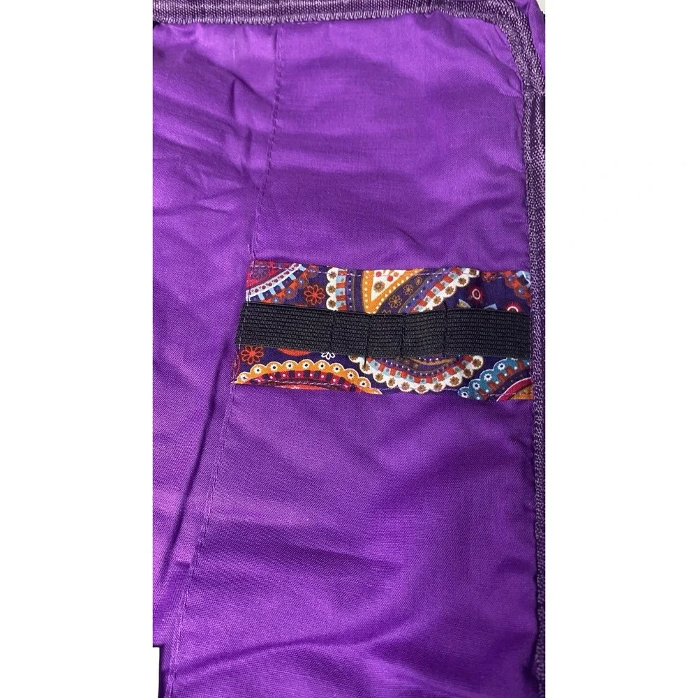 Quilted Paisley Lost Deer Unisex Bible Cover Case Cotton XL Multicolor Straps